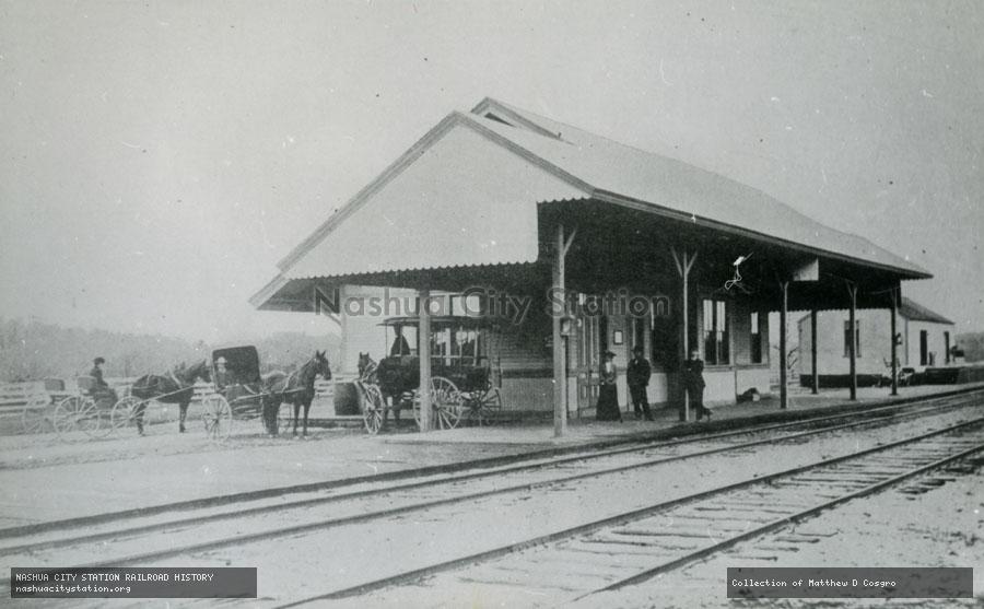 Postcard: North Falmouth, Massachusetts Station